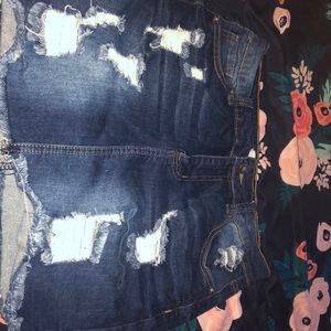 Jean skirt